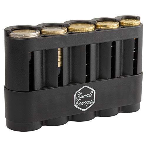 plastic coin holder